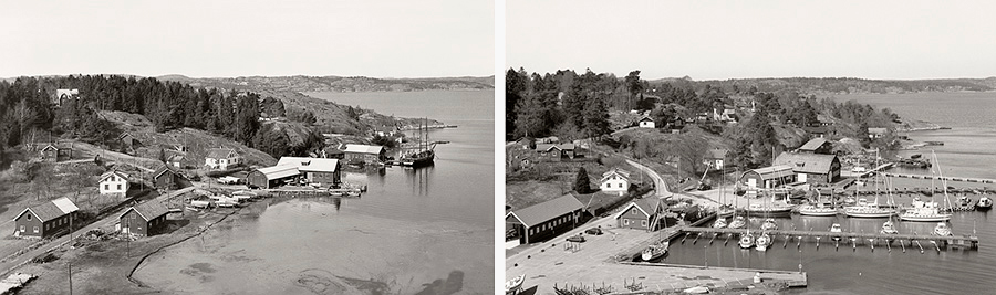 Kungsviken, 1954 och 2001
