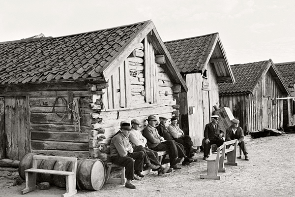 Ljugarbänken på Malmön, långseglingen 1955