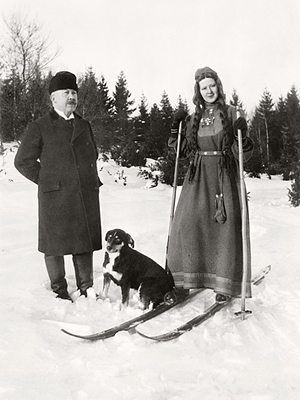 Rudolf och Greta Örner, Wivis fosterföräldrar