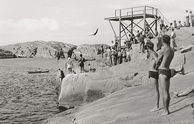 Valleviksbadet, Smögen, ca 1939