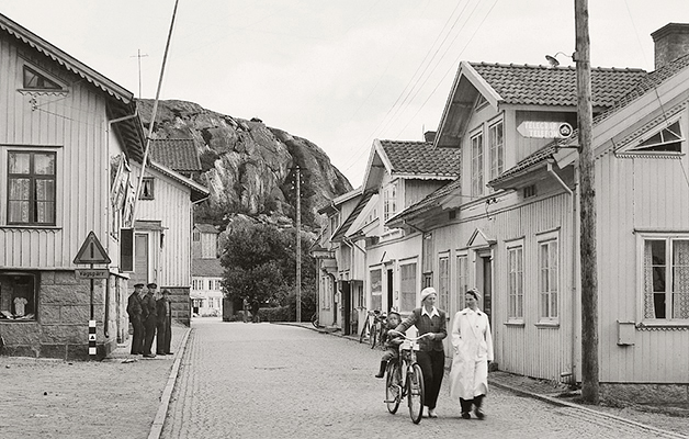 Grebbestad, mitten av 1940-talet