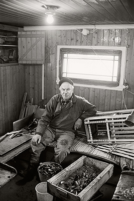 Hilding Arvidsson, fiskare